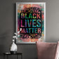 Graffiti Black Lives Matter - Modern Framed Canvas Print