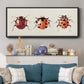 Ladybug Display I - Floater Framed Canvas Print