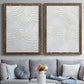 Sandstone Grooves I - Premium Framed Canvas 2 Piece Set - Ready to Hang