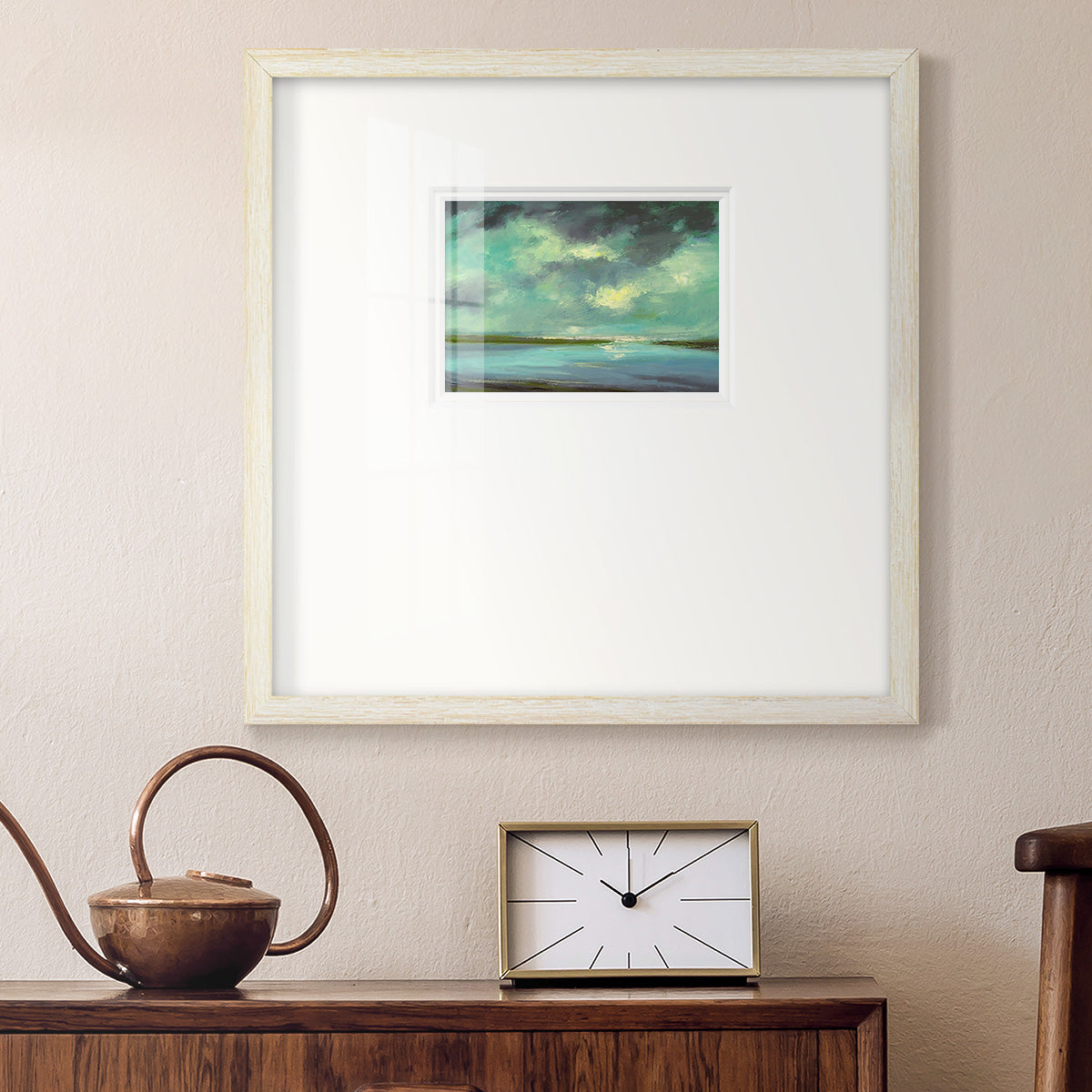 Lagoon Premium Framed Print Double Matboard