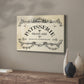 Antique French Label I - Canvas Art Print