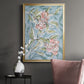 Faded Camellias I - Modern Framed Canvas Print