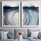 Geode Valley I - Premium Framed Canvas 2 Piece Set - Ready to Hang