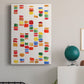 Colorful Code I Premium Gallery Wrapped Canvas - Ready to Hang