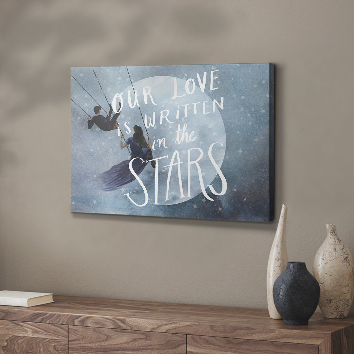 Celestial Love Collection A - Canvas Art Print