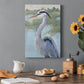 Blue Heron Portrait I Premium Gallery Wrapped Canvas - Ready to Hang