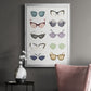 Vintage Glasses I - Modern Framed Canvas Print
