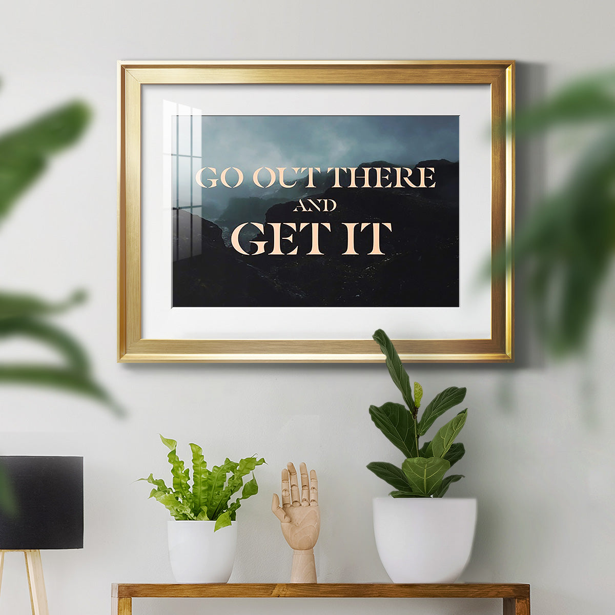 BroInspo V Premium Framed Print - Ready to Hang