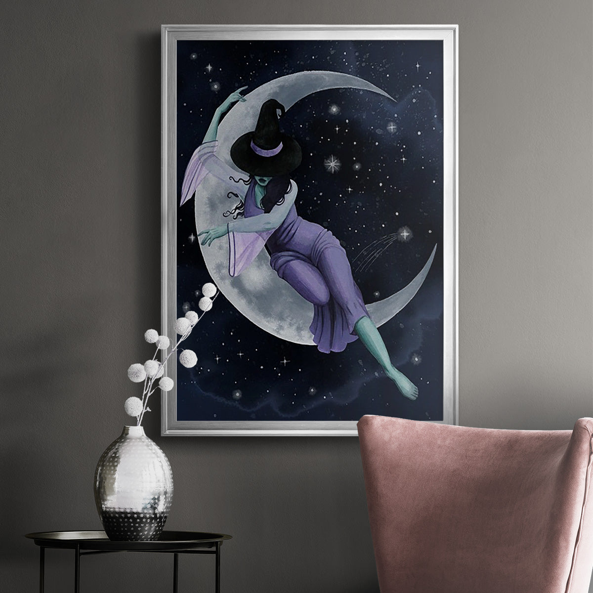 Star Sorceress II - Modern Framed Canvas Print