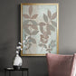 Leaf Cluster I - Modern Framed Canvas Print