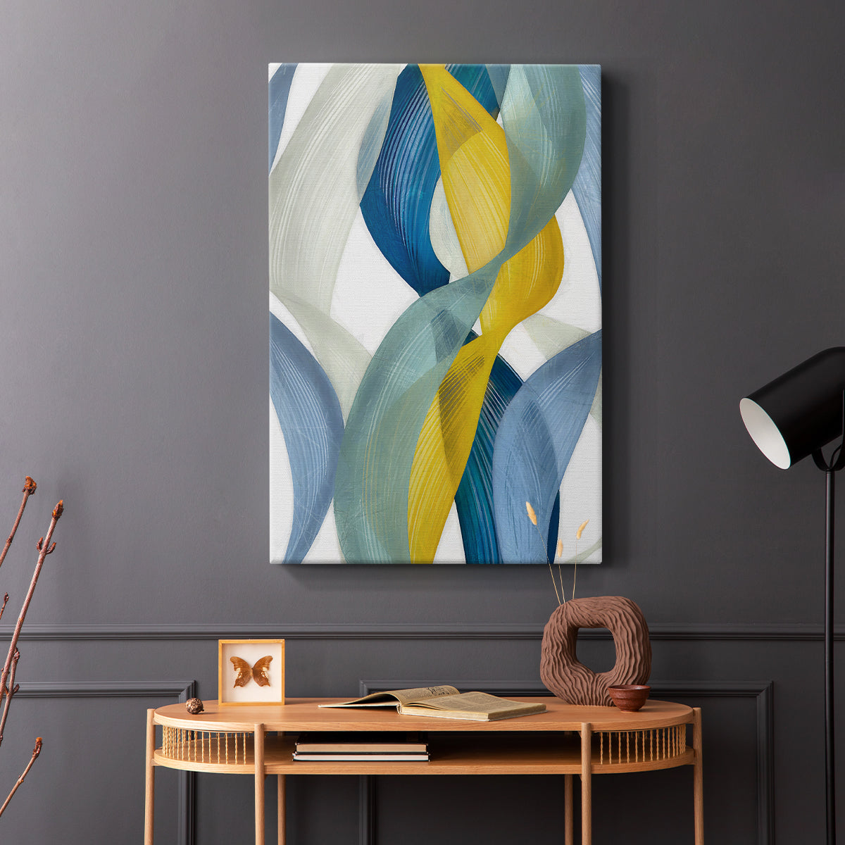 Horizontal Bands II - Canvas Art Print