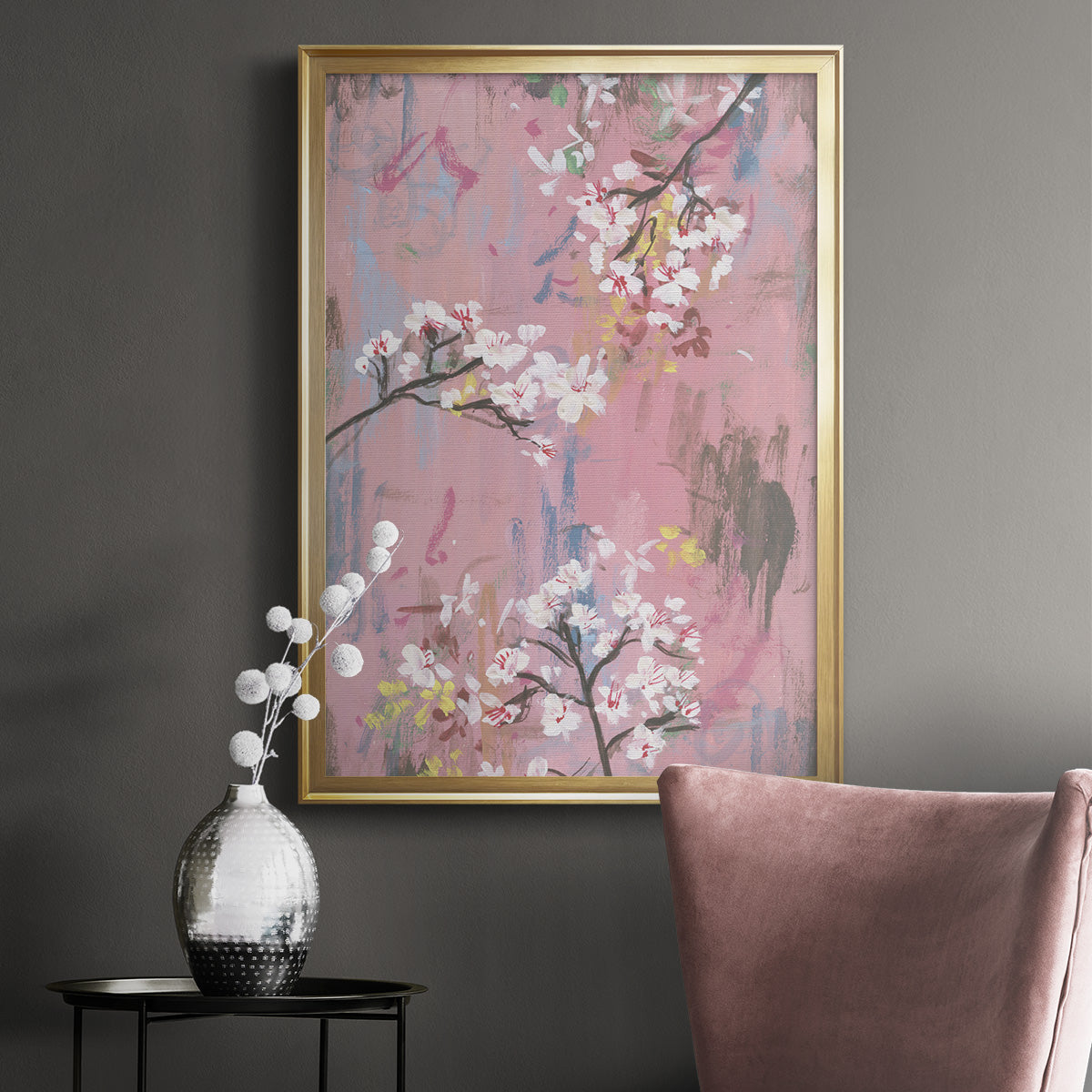 Emerging II - Modern Framed Canvas Print