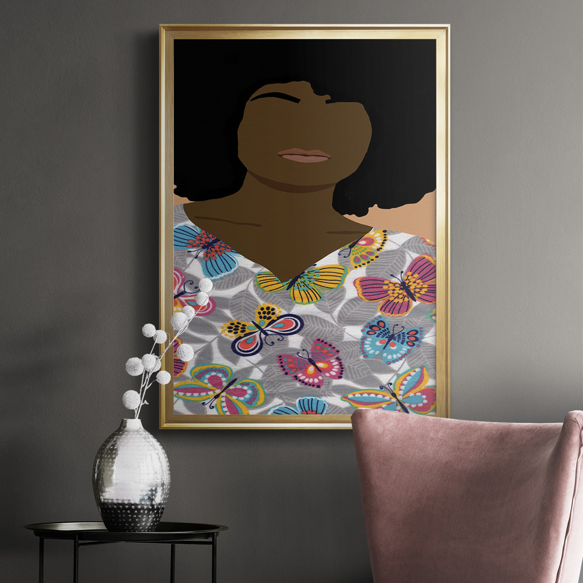 Care Giver I - Modern Framed Canvas Print