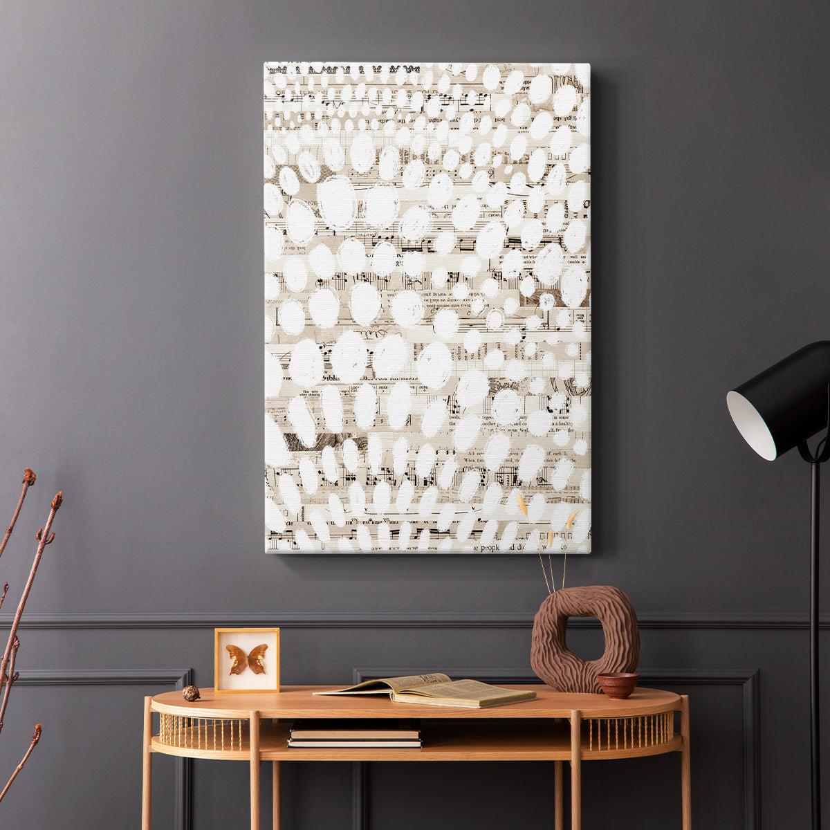 Vintage Pattern II - Canvas Art Print