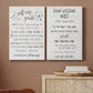 Guide to Self Care Premium Gallery Wrapped Canvas - Ready to Hang - Set of 2 - 8 x 12 Each