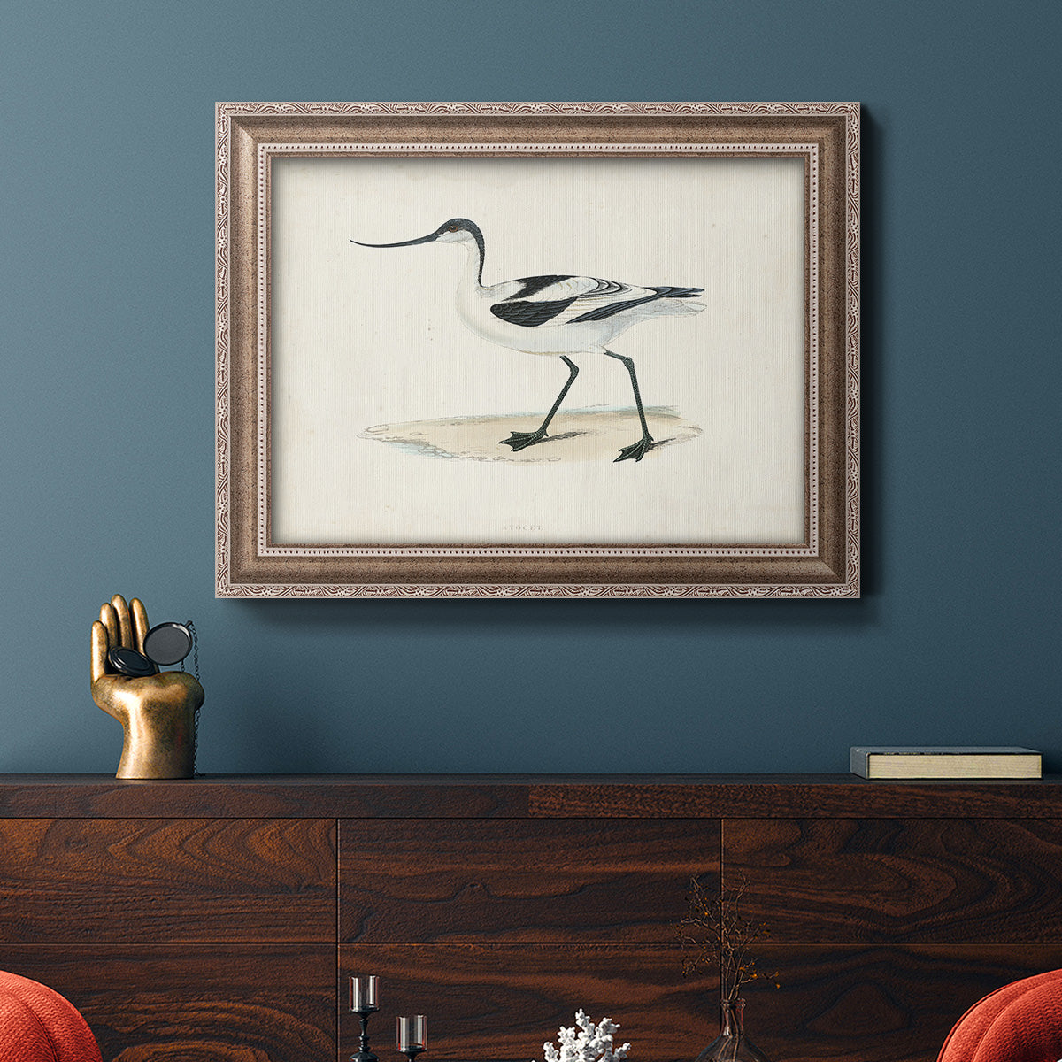 Morris Sandpipers IV Premium Framed Canvas- Ready to Hang