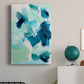 Teal Composition II - Canvas Art Print