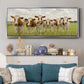 The F Side - Floater Framed Canvas Print