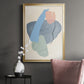 Pastel Assemblage I - Modern Framed Canvas Print