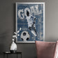 Goal Scorer - Modern Framed Canvas Print