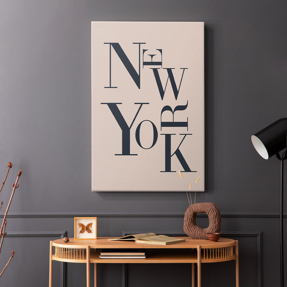 City Center Type I - Canvas Art Print