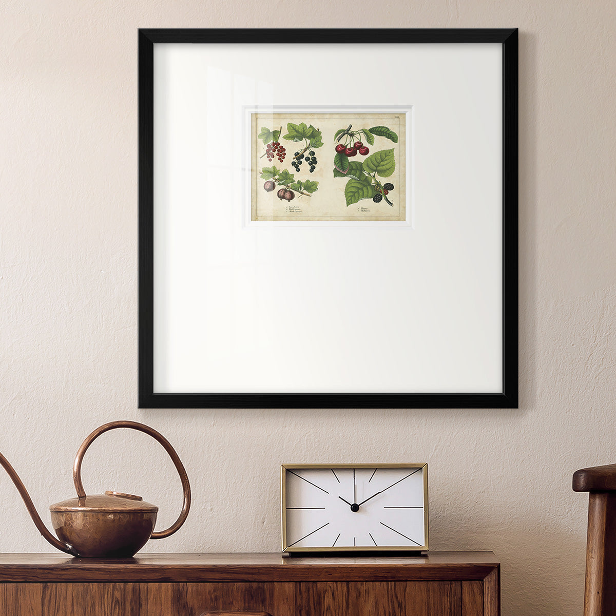 Kitchen Fruits III Premium Framed Print Double Matboard