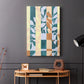 Checkered Cutting I - Canvas Art Print