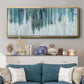 Soft Summer Night - Floater Framed Canvas Print