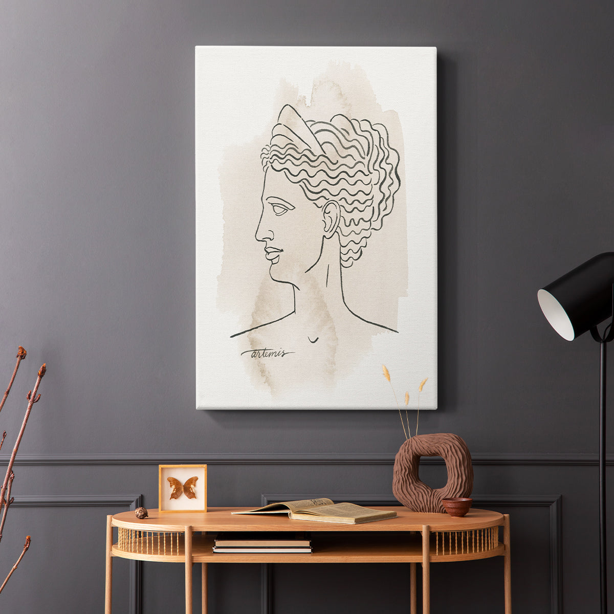 Greek Busts VI - Canvas Art Print