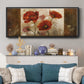 Poppy Morning - Floater Framed Canvas Print