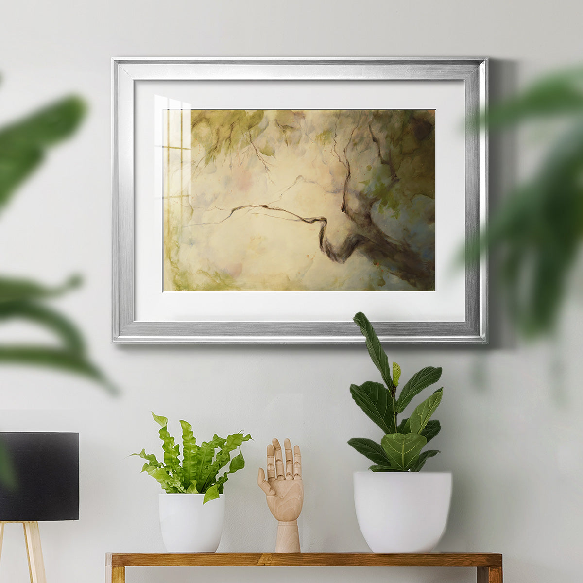 Verdant April Premium Framed Print - Ready to Hang