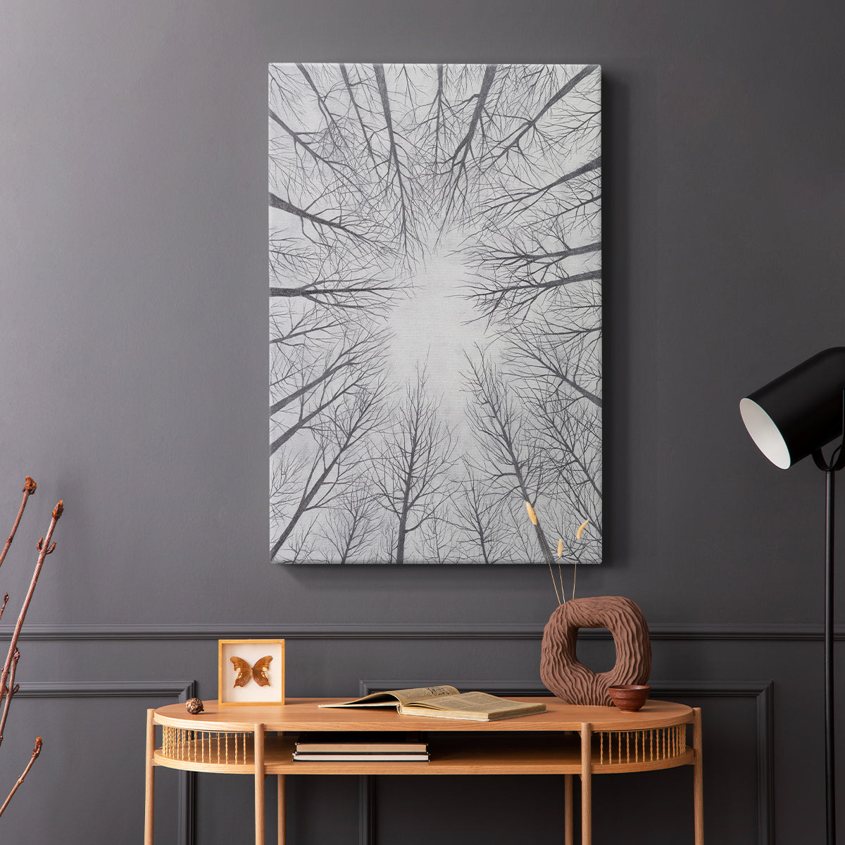 Deciduous Canopy II - Canvas Art Print