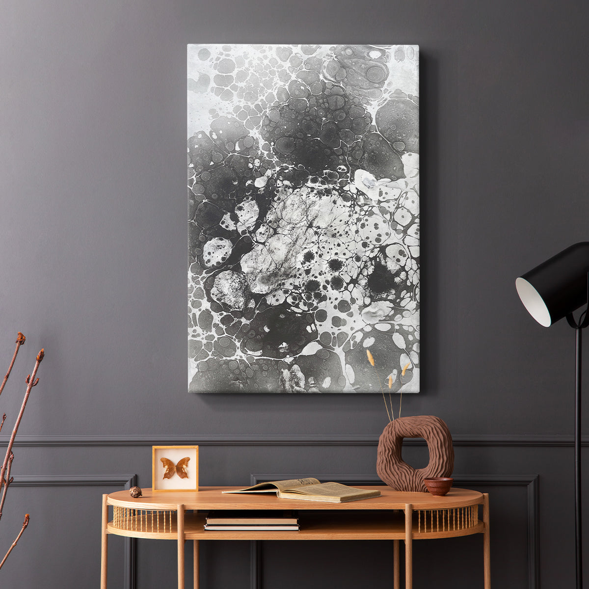 Marbling VI - Canvas Art Print