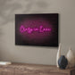 Neon Love II - Canvas Art Print