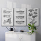 Industrial Flight - Floater Framed Canvas Set