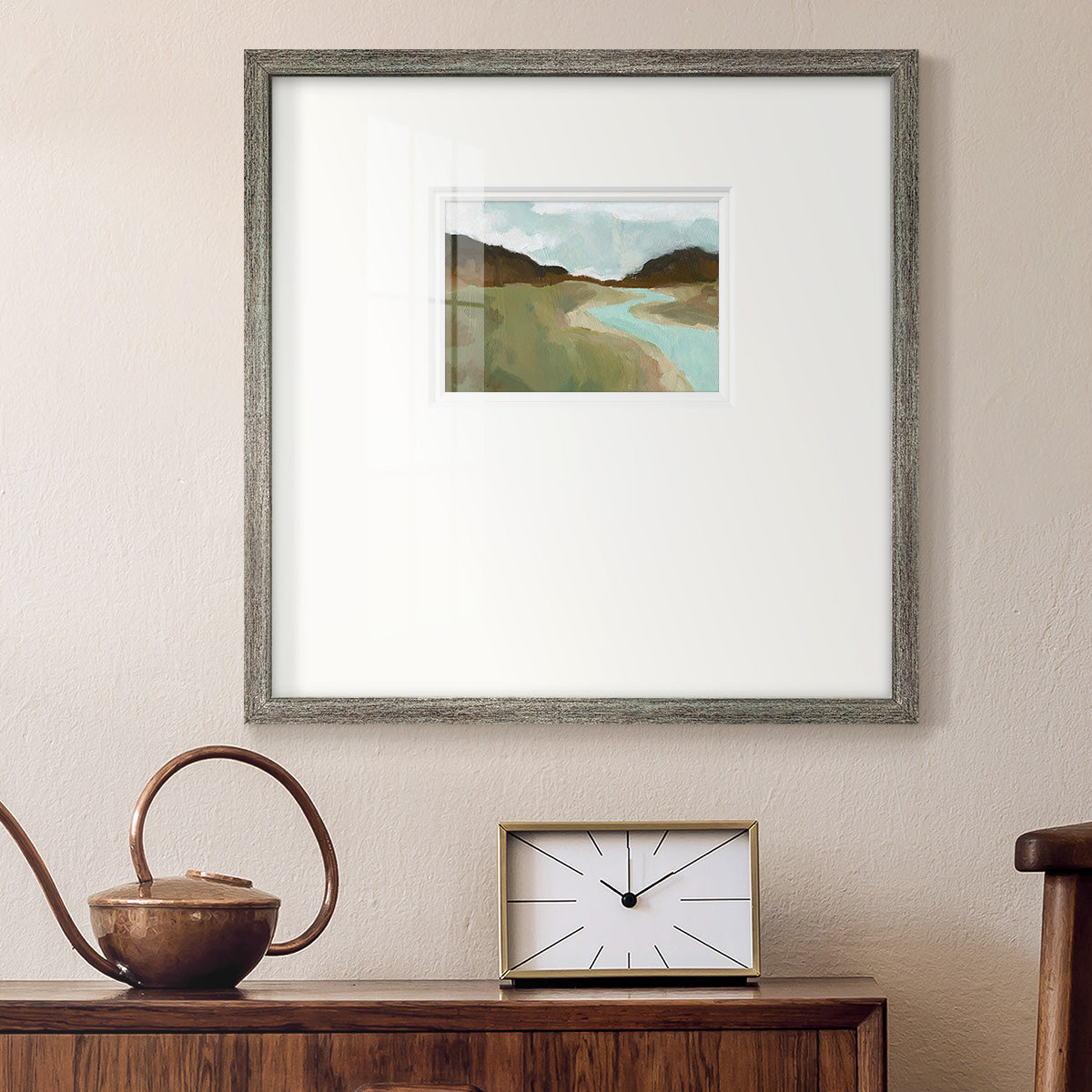 Coldwater Hills I Premium Framed Print Double Matboard