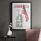 America My Home Sweet Home - Modern Framed Canvas Print