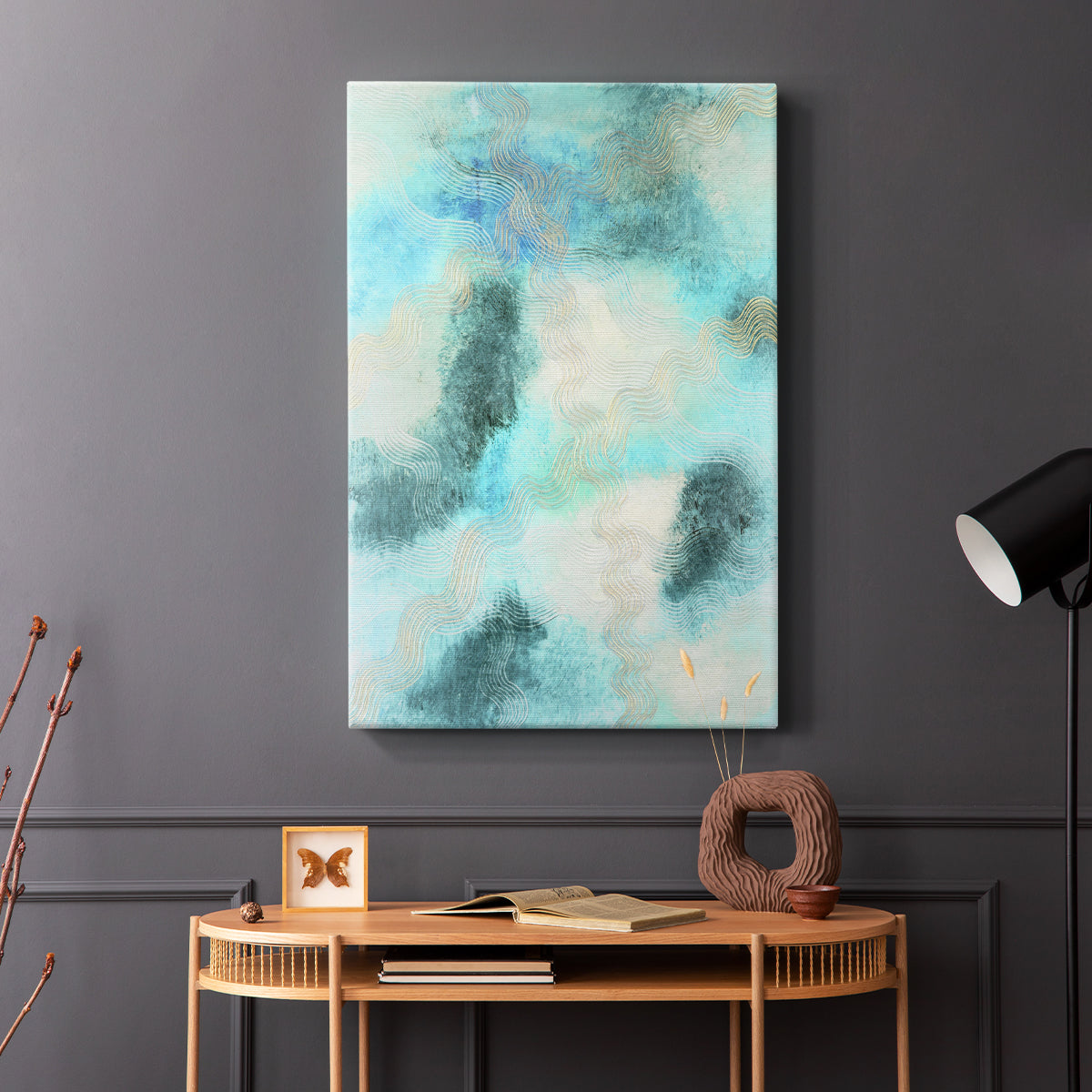 Blue Shift II - Canvas Art Print