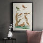 Antique Birds in Nature III - Modern Framed Canvas Print