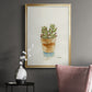 Succulent III - Modern Framed Canvas Print