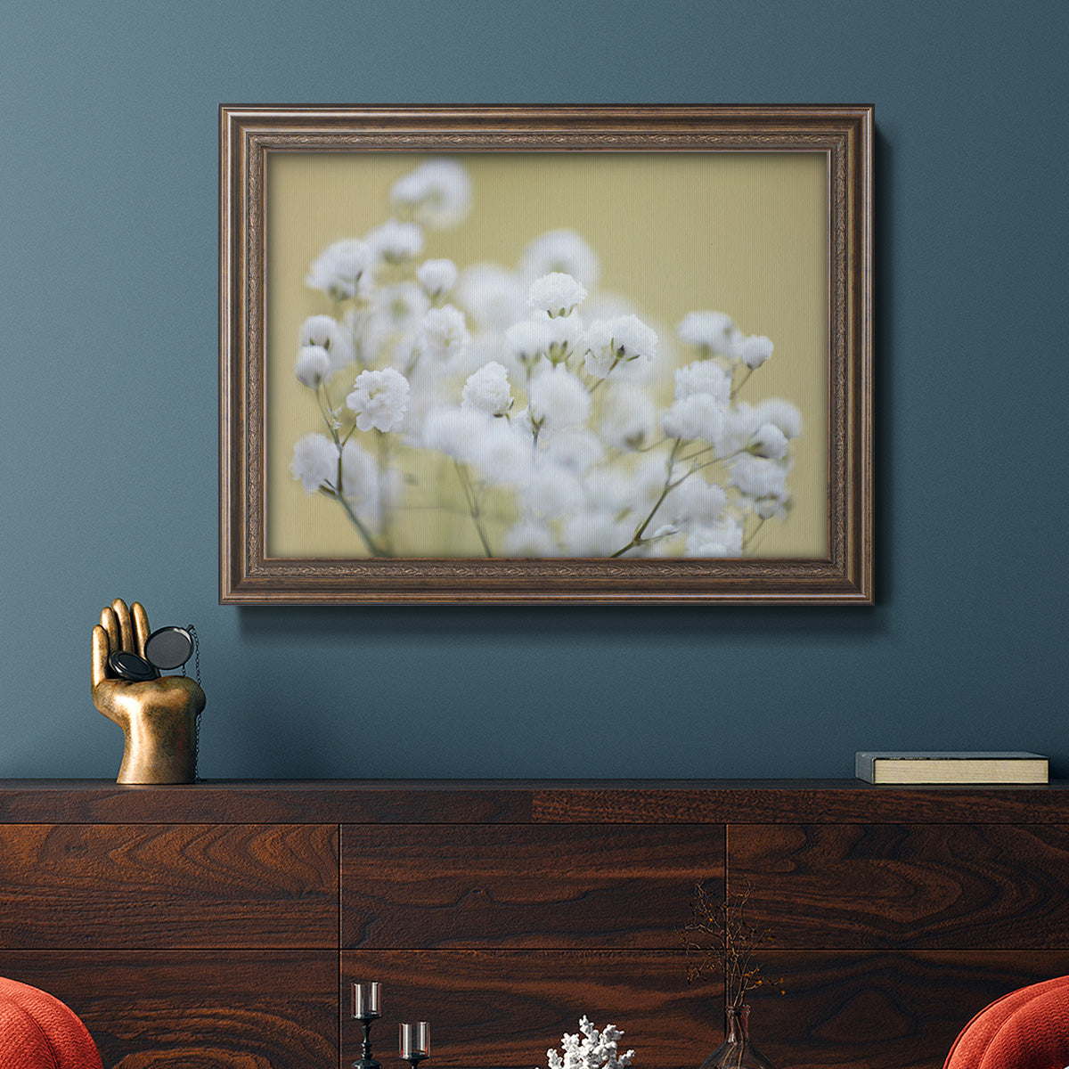 Baby's Breath Study III Premium Framed Canvas- Ready to Hang