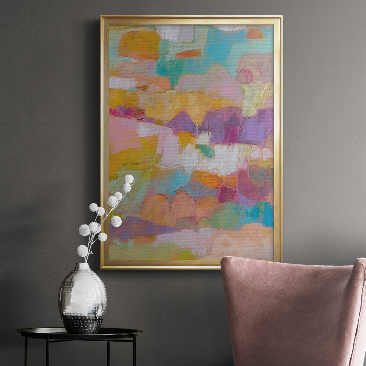 Kindill I - Modern Framed Canvas Print