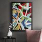 Magnetic Color I - Modern Framed Canvas Print