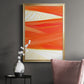 Warm Rays I - Modern Framed Canvas Print