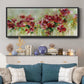 Playful Garden - Floater Framed Canvas Print