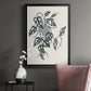 Growing Leaves VI - Modern Framed Canvas Print