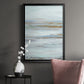 Muted Misty Marsh II - Modern Framed Canvas Print