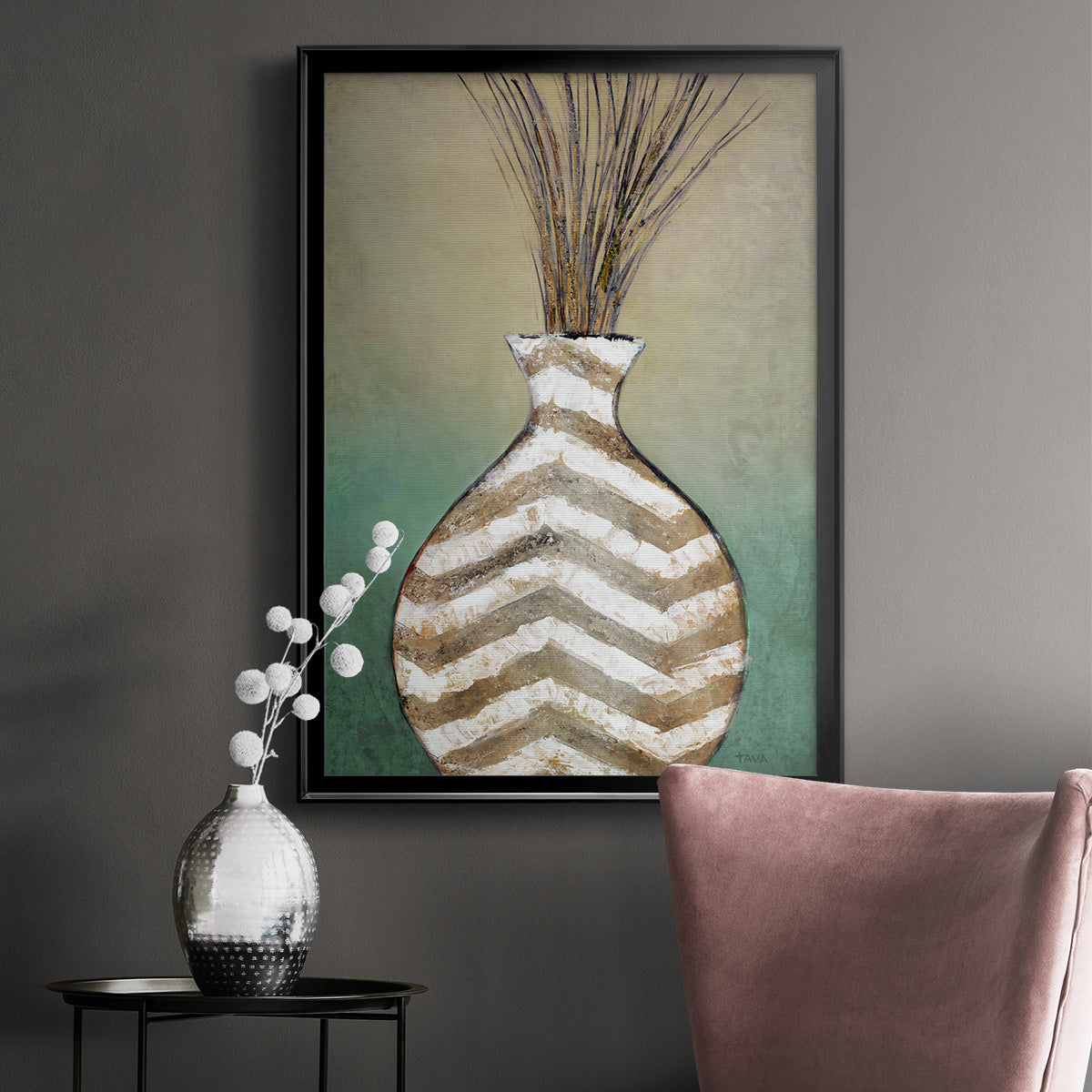 Global Vessel I - Modern Framed Canvas Print