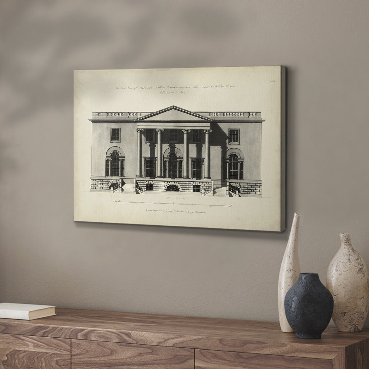 Richardson Architecture I - Canvas Art Print