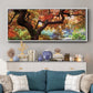 Dreaming of October - Floater Framed Canvas Print